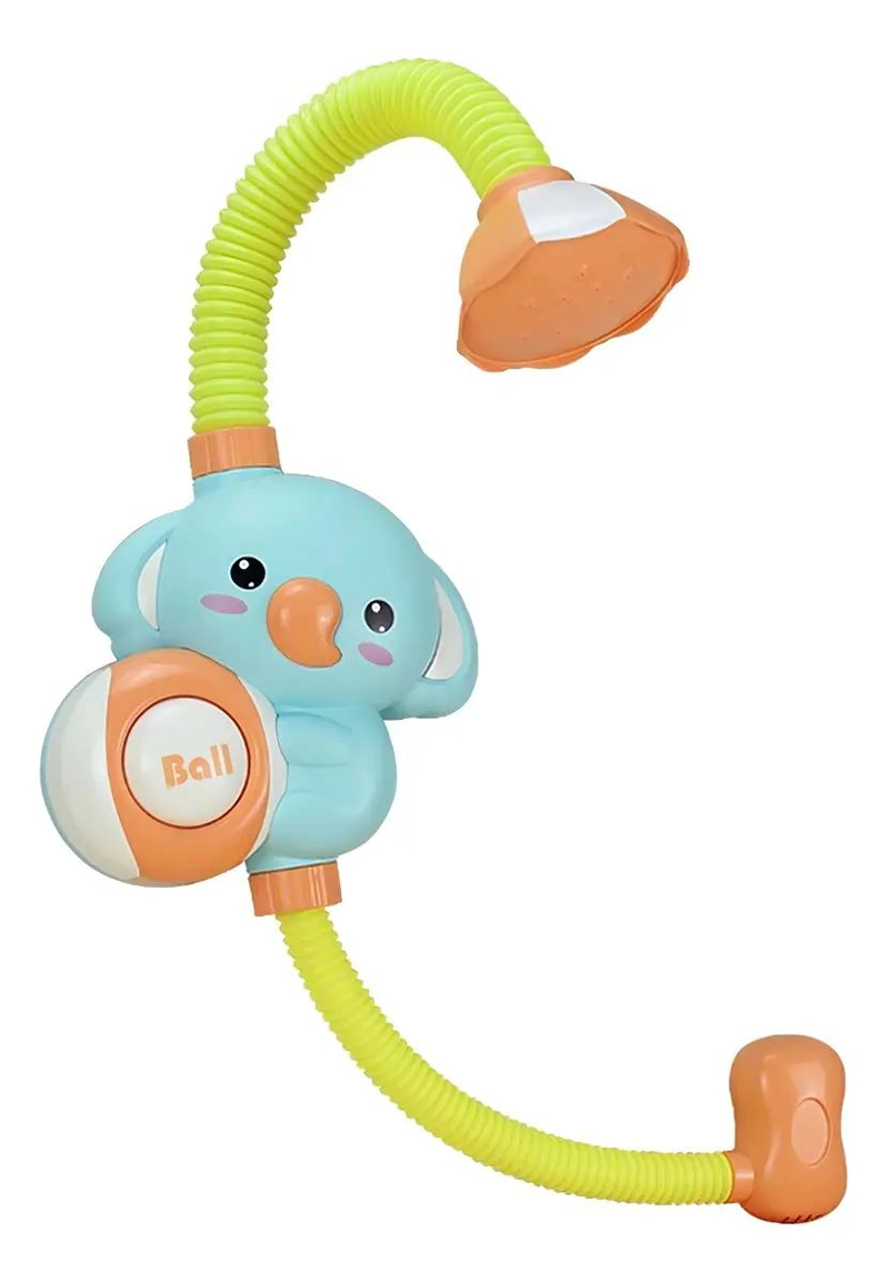 REGADERA DE BAÑO PARA BEBE  ELEFANTE COLORIDO - 1