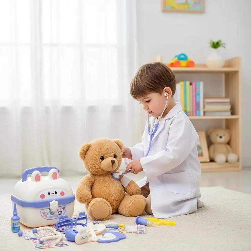 JUGUETE DIDACTICO MALETIN SET DOCTOR INFANTIL - 4