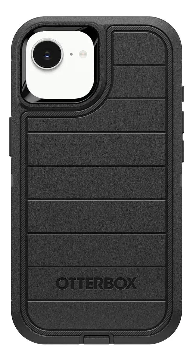 CARCASA RESISTENTE PARA IPHONE 17E Y 16E COLOR NEGRO - 2