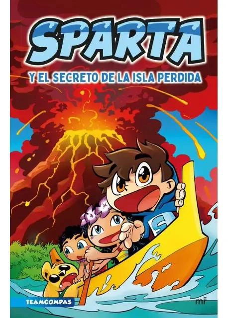 LIBRO SPARTA Y EL SECRETO DE LA ISLA PERDIDA - 1