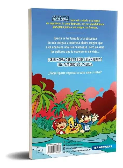 LIBRO SPARTA Y EL SECRETO DE LA ISLA PERDIDA - 2