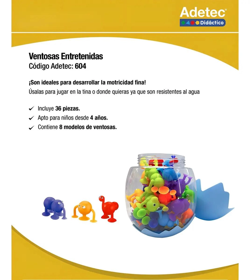 VENTOSAS DIDACTICAS PARA ENTRETENIMIENTO INFANTIL - 5