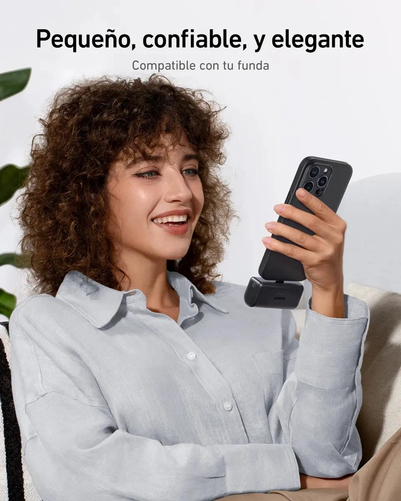 CARGADOR PORTATIL 5000MAH 22.5W BATERIA EXTERNA - 4