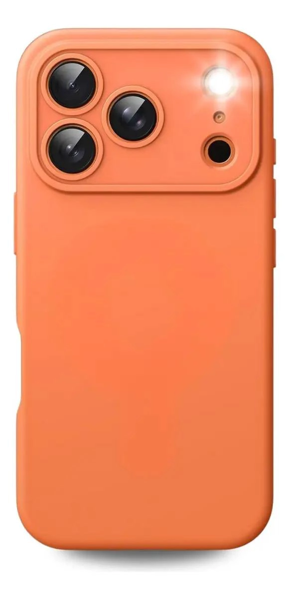 GENÉRICO FUNDA ANTISHOCK NARANJA PARA IPHONE 17 PRO MAX