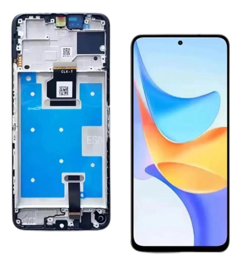 GENÉRICO PANTALLA COMPATIBLE HONOR X7B CON MARCO Y PROTECTOR