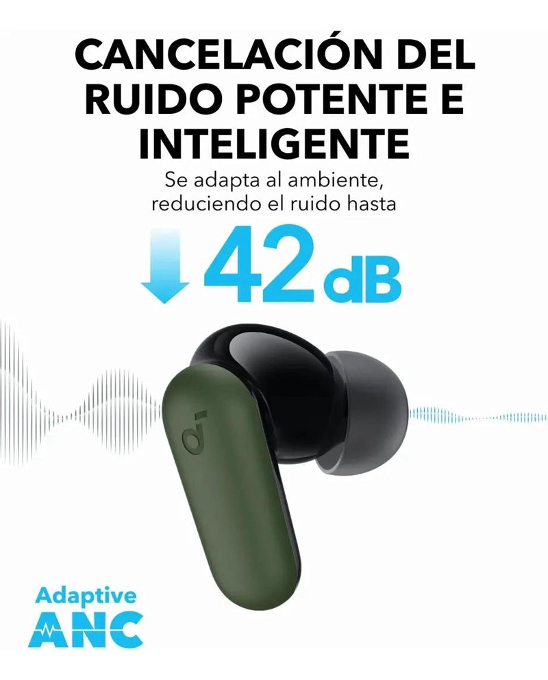 AUDIFONOS BLUETOOTH GAMER CON CANCELACION DE RUIDO - 2
