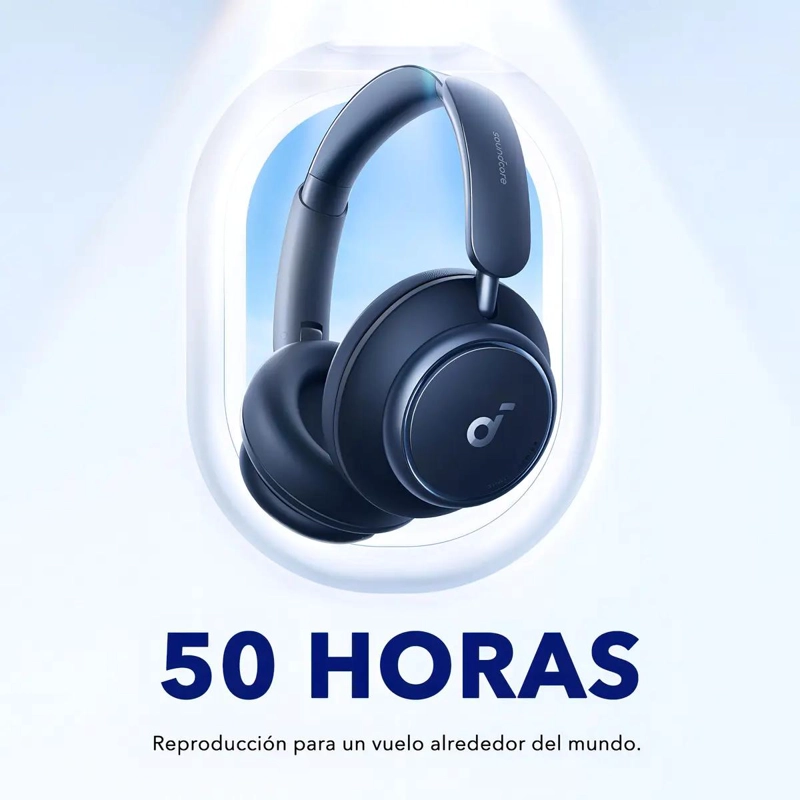 AUDIFONOS BLUETOOTH CANCELACION RUIDO AZUL - 2