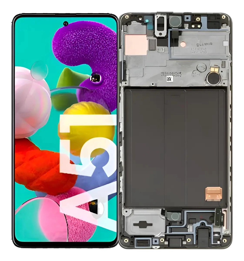 GENÉRICO PANTALLA COMPATIBLE GALAXY A51 CON MARCO