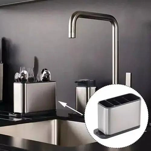 ESCURRIDOR ORGANIZADOR DE CUBIERTOS PARA COCINA - 3