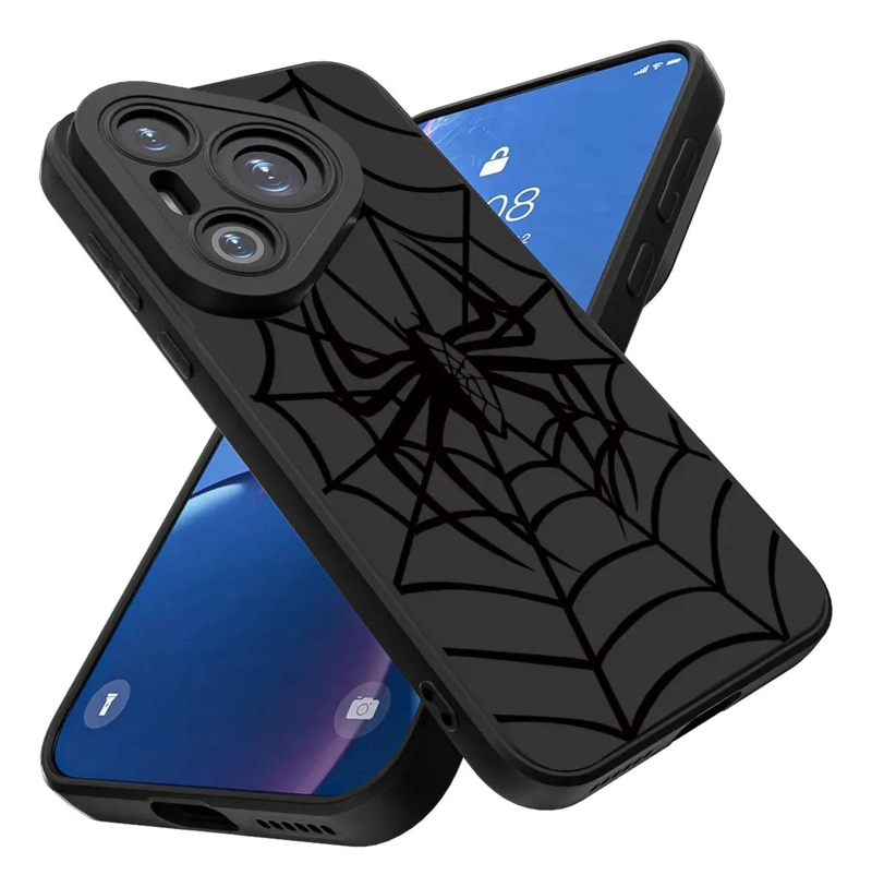 GENÉRICO FUNDA NEGRA PARA HUAWEI PURA 80 CON DIBUJOS