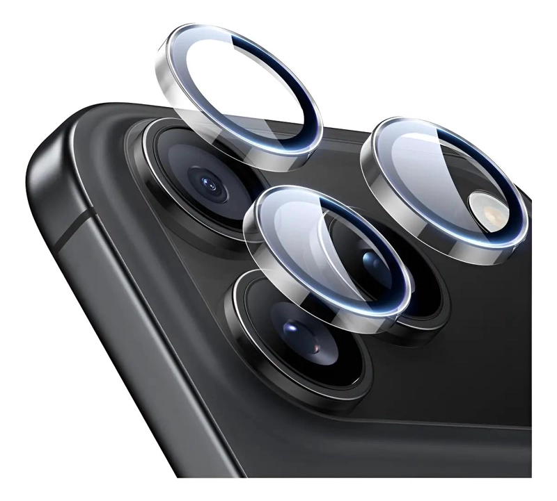 PROTECTOR DE CAMARA TRANSPARENTE PARA IPHONE 17 PRO - 1