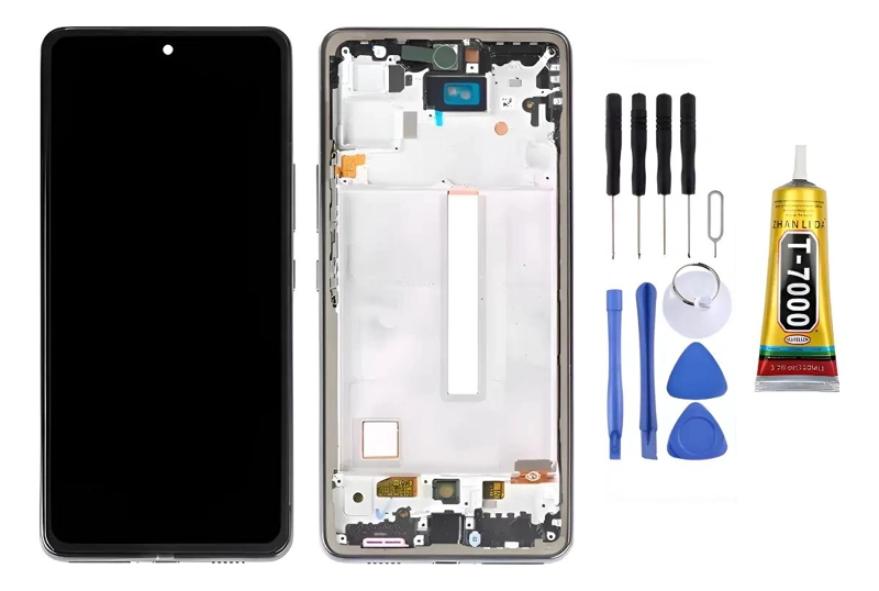 GENÉRICO PANTALLA CON MARCO PARA SAMSUNG A53 Y KIT DE INSTALACION