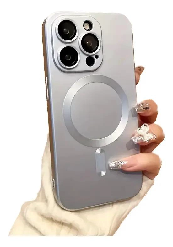 GENÉRICO CARCASA METALIZADA PARA IPHONE 15 Y 15 PRO