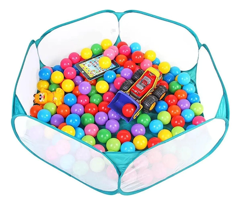 PACK 200 PELOTAS PLASTICAS COLORES SURTIDOS - 3