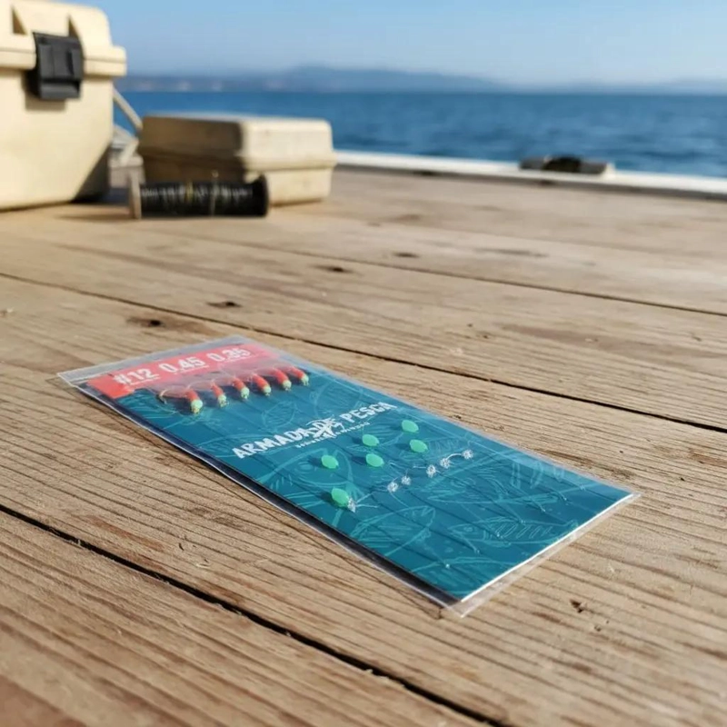 SEÑUELO DE PESCA ARMADA PARA ATRAER PECES - 3