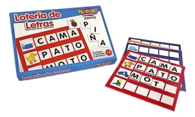 JUEGO DIDACTICO LOTERIA LETRAS Y DISCRIMINACION - 2
