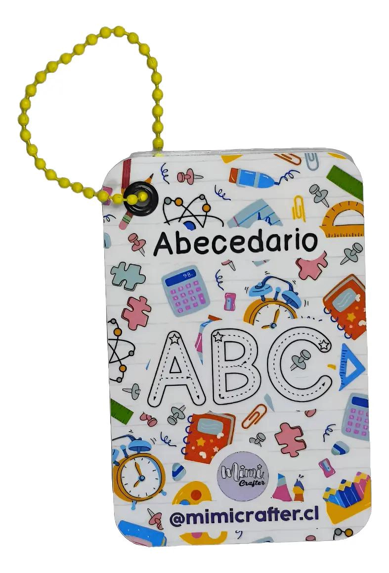 TARJETAS DIDACTICAS ABECEDARIO ESPAÑOL LAMINADAS - 1