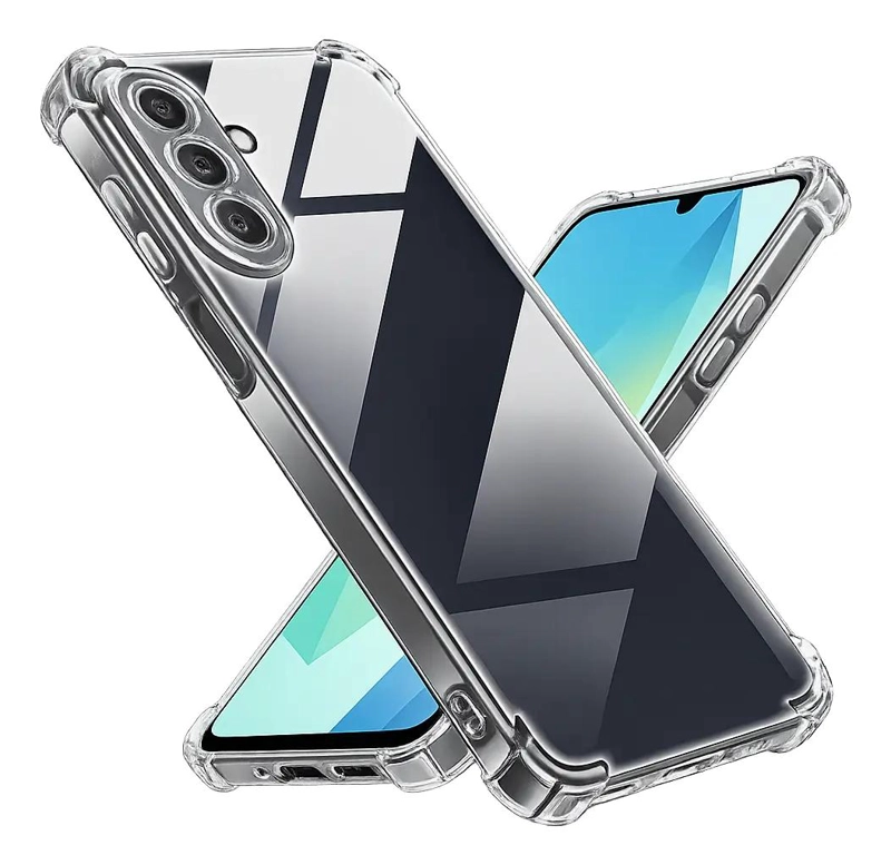 CARCASA TRANSPARENTE ANTIGOLPES Y LAMINA PARA SMARTPHONE - 2