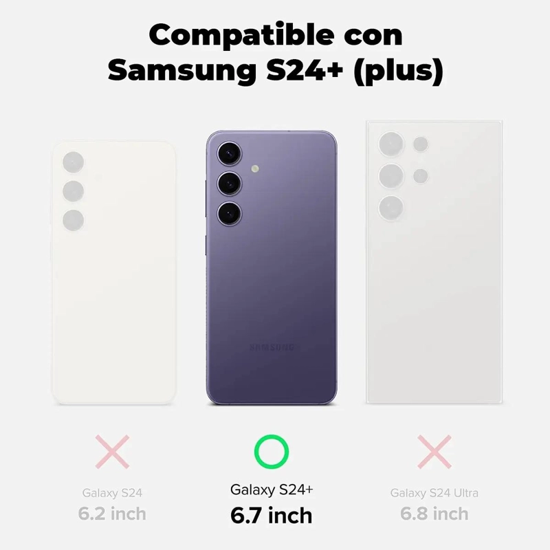 CARCASA MILITAR ANTIGOLPES PARA SAMSUNG S24 PLUS - 2
