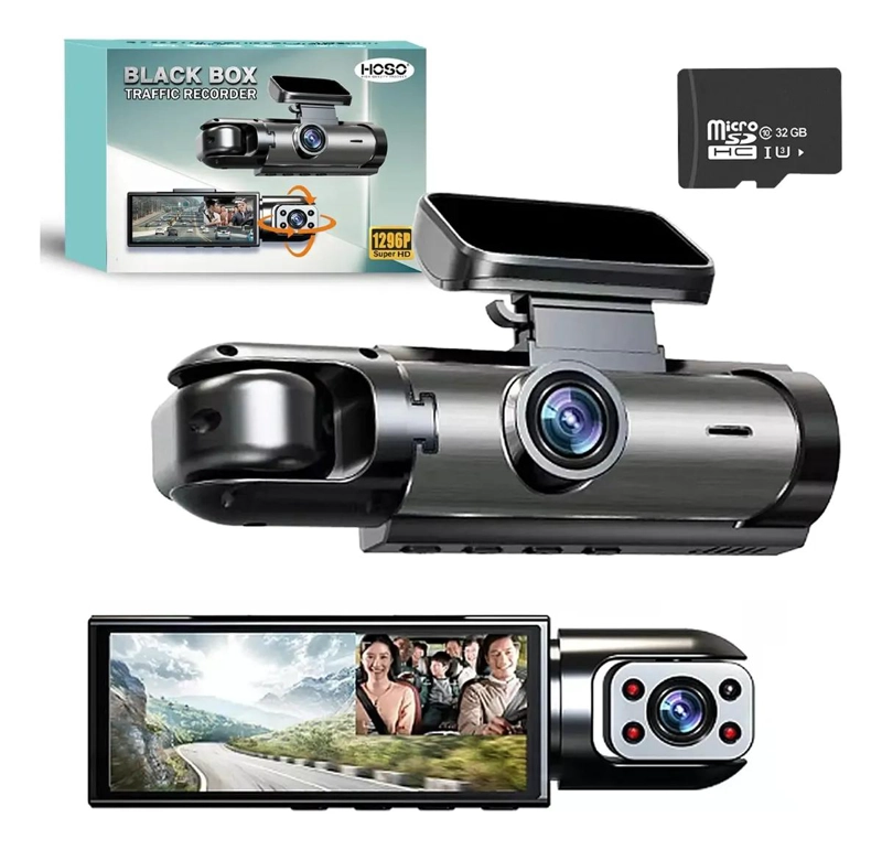 CAMARA DE SEGURIDAD PARA AUTO 1080P HD - 1