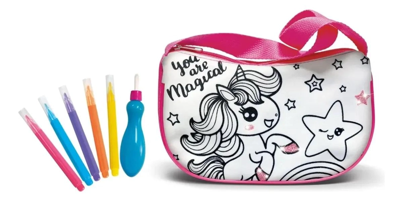 JUGUETE ARTISTICO PINTA TU CARTERA UNICORNIOS - 2