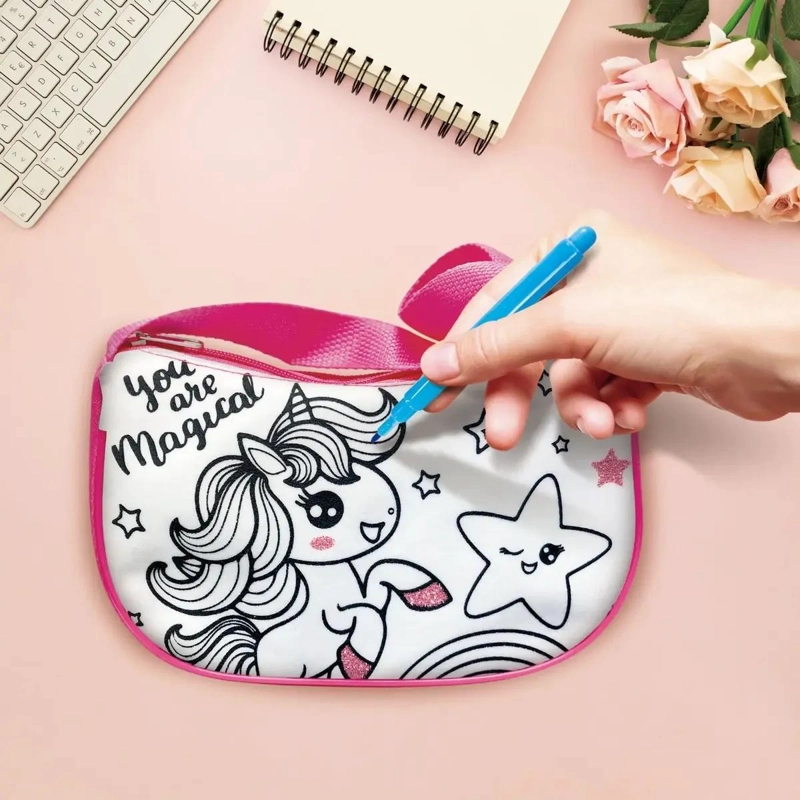 JUGUETE ARTISTICO PINTA TU CARTERA UNICORNIOS - 3
