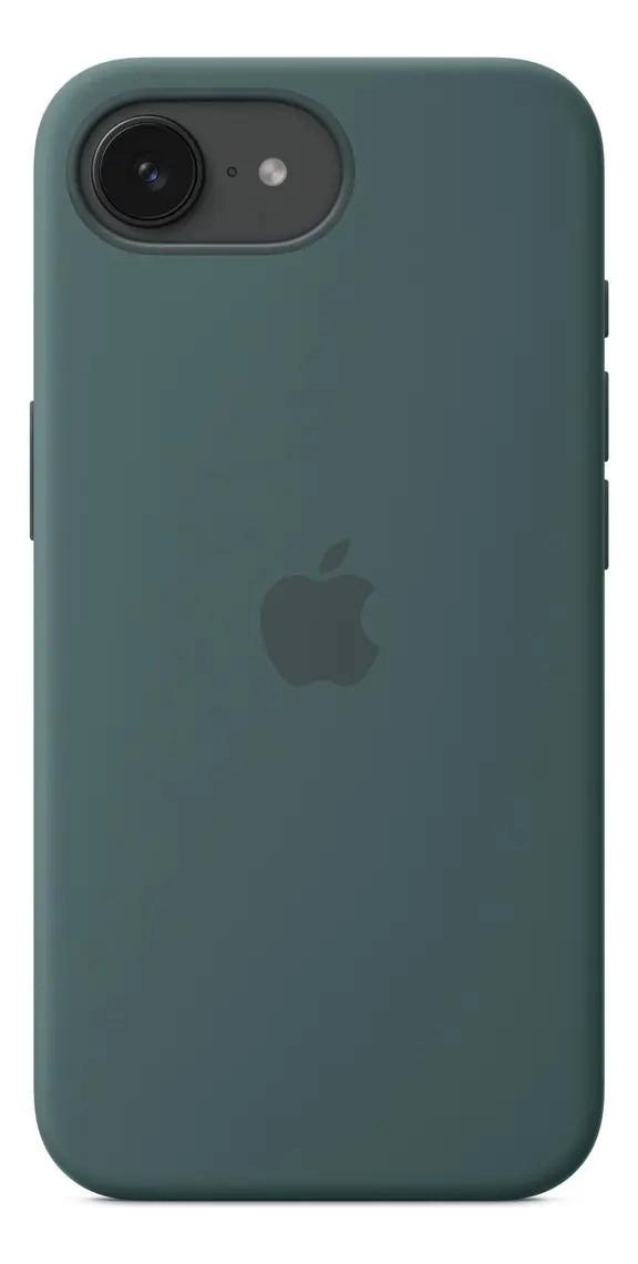 FUNDA DE SILICONA VERDE LAGO PARA SMARTPHONE - 1