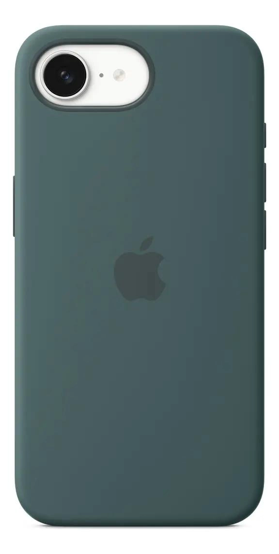 FUNDA DE SILICONA VERDE LAGO PARA SMARTPHONE - 2