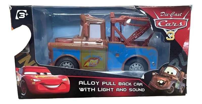 GRUA MATE PELICULA CARS RAYO MCQUEEN JUGUETE - 2