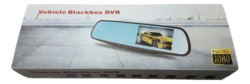 ESPEJO RETROVISOR CON CAMARA FRONTAL Y DE RETROCESO - 6