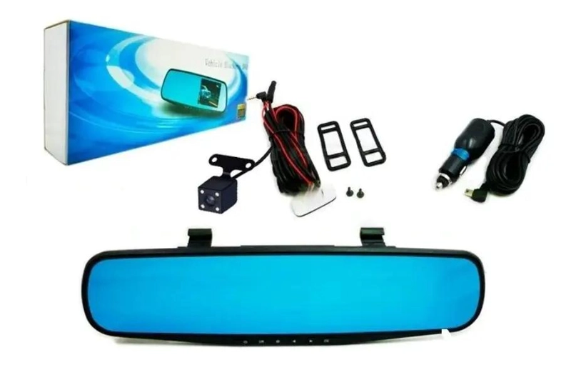 ESPEJO RETROVISOR CON CAMARA FRONTAL Y DE RETROCESO - 10