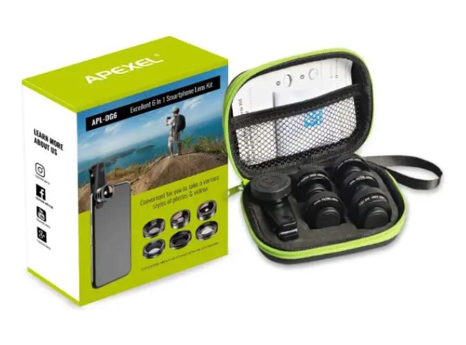 KIT DE LENTES 6 EN 1 PARA SMARTPHONE - 2