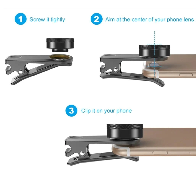 KIT DE LENTES 6 EN 1 PARA SMARTPHONE - 3