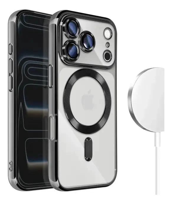 GENÉRICO CARCASA MAGSAFE CON PROTECTOR DE CAMARA