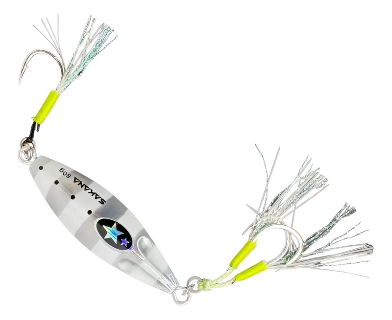 SEÑUELO JIGU SLOW 80G 80MM 2 GANCHOS - 1