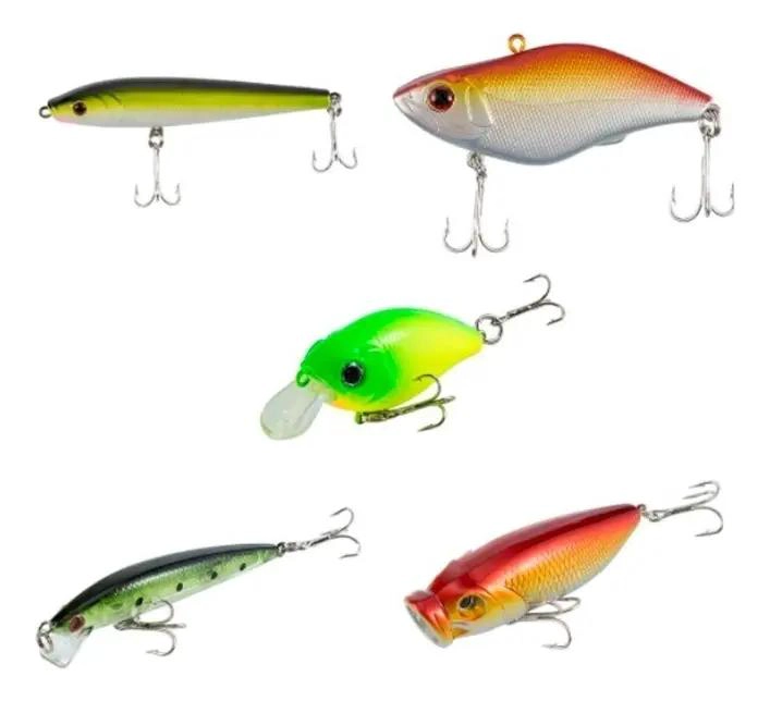KIT DE SENUELOS DE PESCA 101 UNIDADES MULTICOLORES - 3
