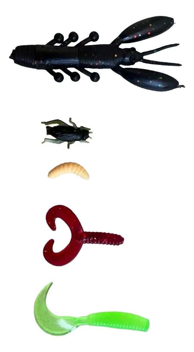 KIT DE SENUELOS DE PESCA 101 UNIDADES MULTICOLORES - 5