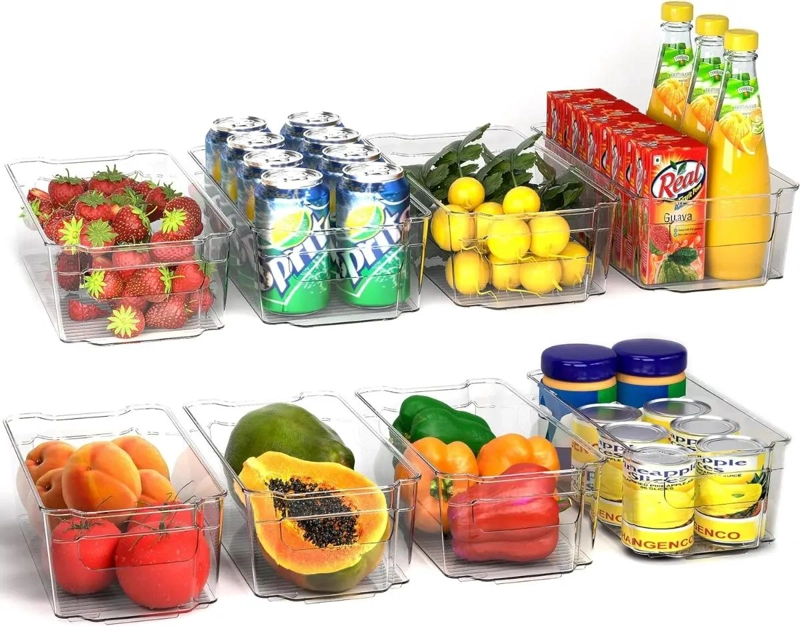 SET DE 8 ORGANIZADORES PARA REFRIGERADOR - 1