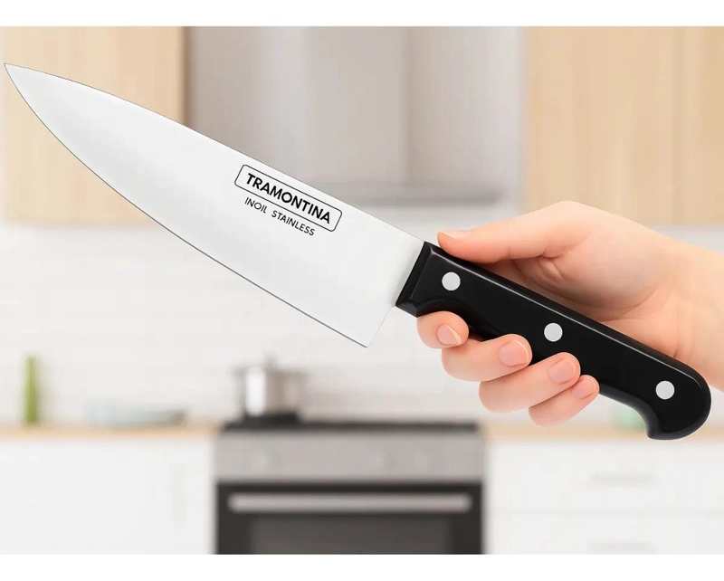 CUCHILLO DE COCINA MEDIO GOLPE 20 CM - 1