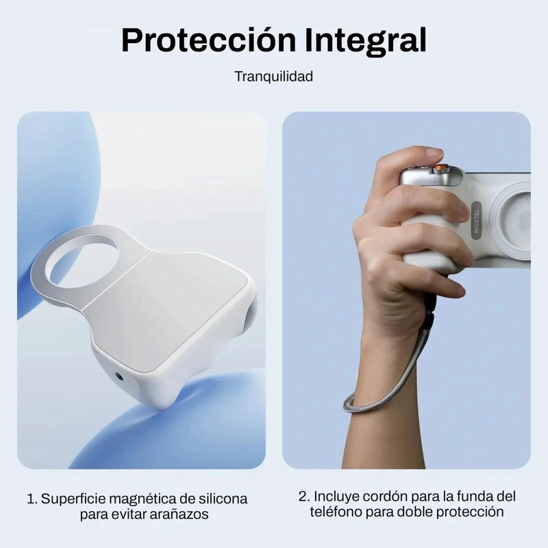 GRIP MAGNE TICO PARA SMARTPHONE CON DISPARADOR REMOTO - 5