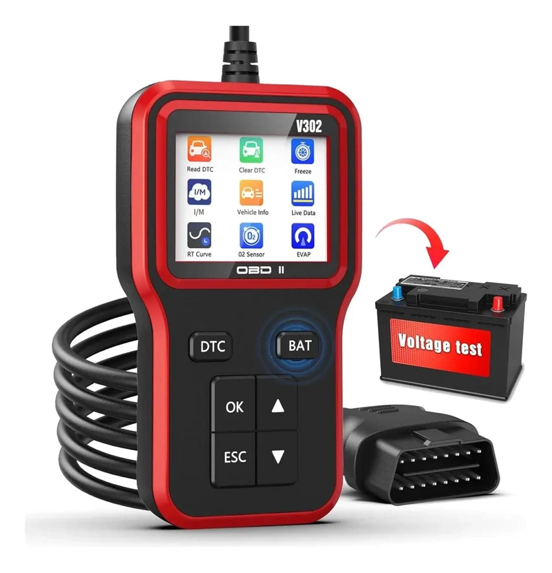 ESCANER AUTOMOTRIZ OBD2 MULTIFUNCIONAL - 2