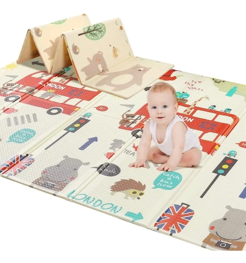 ALFOMBRA ANTIGOLPES PLEGABLE 120X180 CM BEBE S - 1