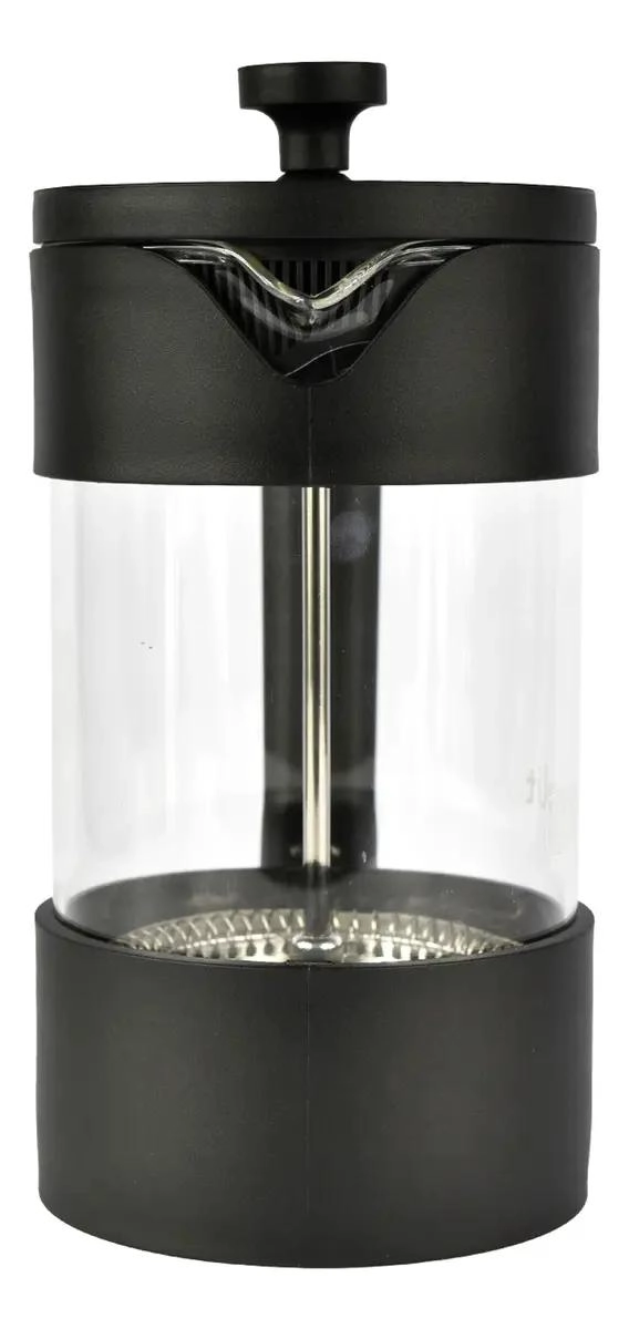 CAFETERA PRENSA FRANCESA 600 ML COLOR NEGRO - 3