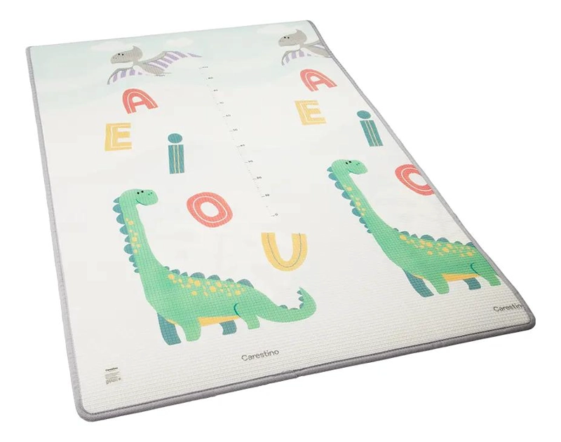 ALFOMBRA ANTIGOLPES REVERSIBLE 120X180 DINO - 1