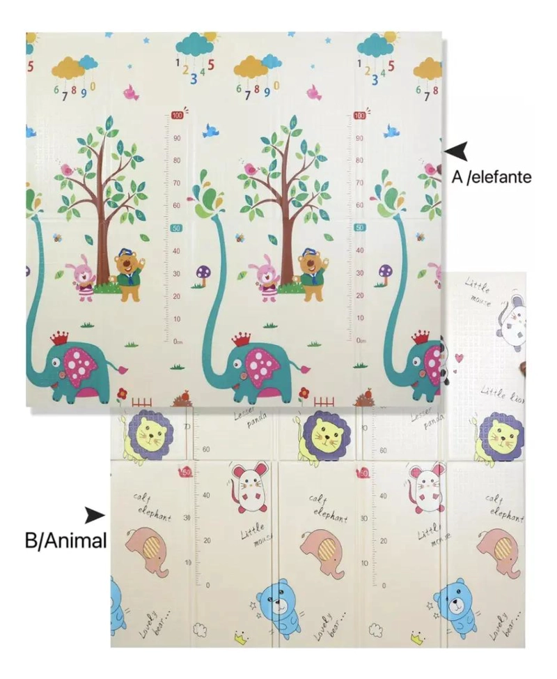 ALFOMBRA ANTIGOLPES PLEGABLE PARA NIÑOS 200X150CM - 2
