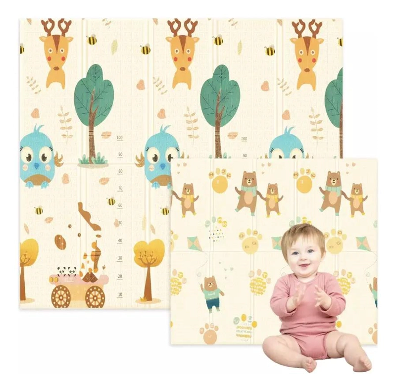 ALFOMBRA ANTIGOLPES PLEGABLE PARA NIÑOS 180X120CM - 3