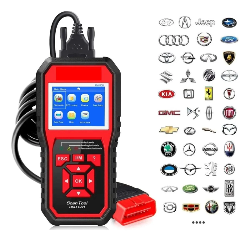 ESCANER AUTOMOTRIZ OBD2 MULTIMARCAS - 4