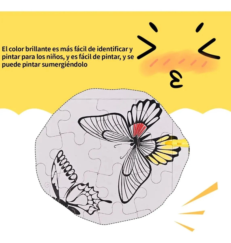 ROMPECABEZAS PARA PINTAR 24 PIEZAS - 4