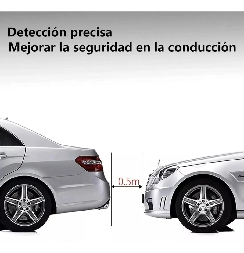 SENSOR DE RETROCESO CON DISPLAY COMPLETO - 7