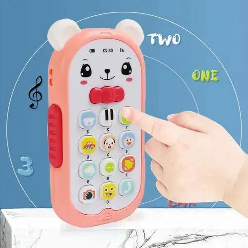 TELE FONO CELULAR MUSICAL LUMINOSO JUGUETE INFANTIL - 2